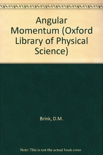 Book Angular Momentum (Oxford Library of Physical Science) free
