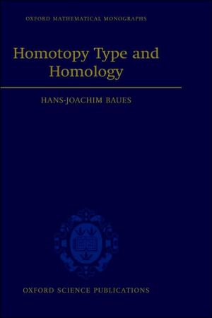 Book Homotopy Type and Homology (Oxford Mathematical Monographs) free