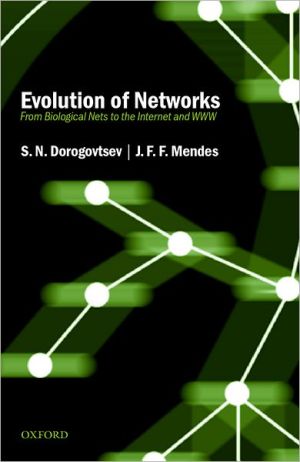Book Evolution of Networks: From Biological Nets to the Internet and WWW (Physics) free
