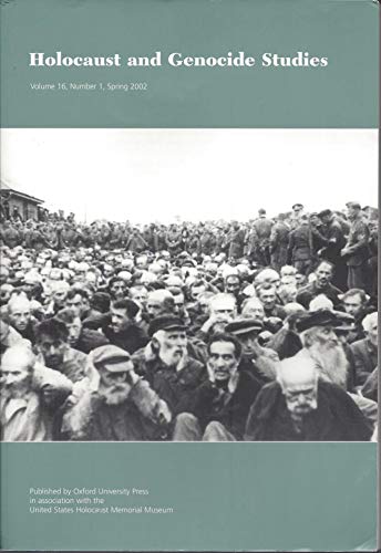 Book Holocaust and Genocide Studies (Volume 16, Number 1, Spring 2002) free