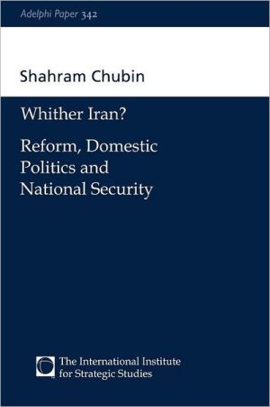 Book Wither Iran? (Adelphi series) free