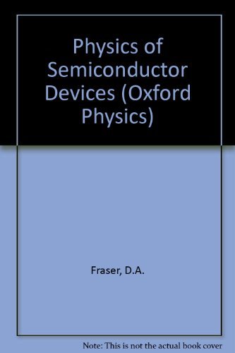 Book The physics of semiconductor devices (Oxford physics series) free