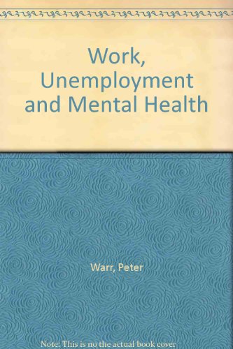 Book Work, Unemployment, and Mental Health free