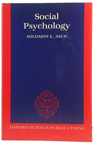 Book Social Psychology (Oxford science publications) free
