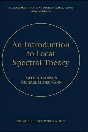 Book Introduction to Local Spectral Theory free