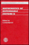Book Mathematics Of Dependable Systems Ii (the Institute Of Mathematics And Its Applications Conference Series, New Series) (vol 2) free