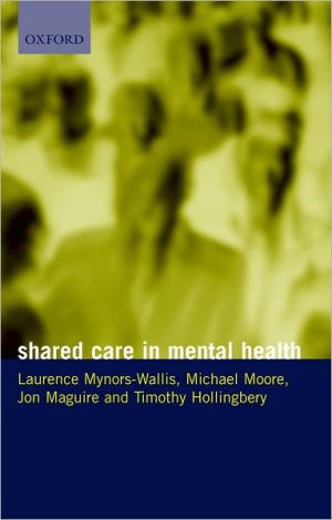Book Shared Care In Mental Health (Medicine) free