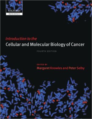 Book Introduction to the Cellular and Molecular Biology of Cancer free