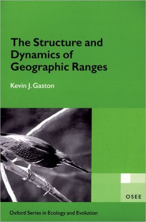 Book The Structure and Dynamics of Geographic Ranges (Oxford Series in Ecology and Evolution) free