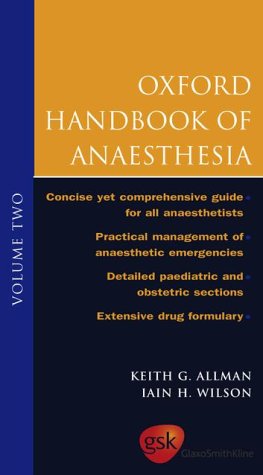 Book Oxford Handbook Of Anaesthesia free
