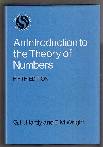 Book An introduction to the theory of numbers free