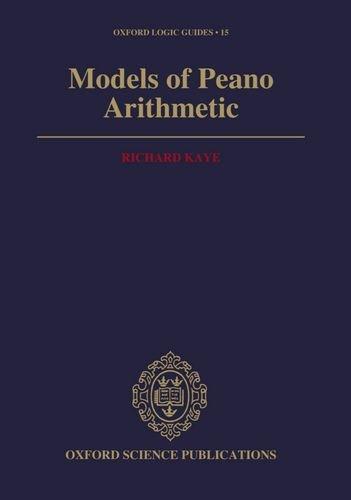 Book Models of Peano Arithmetic (Oxford Logic Guides, 15) free