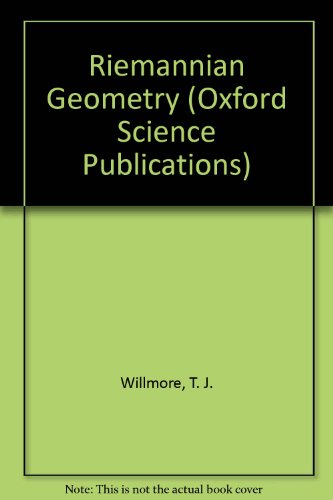 Book Riemannian Geometry (Oxford Science Publications) free