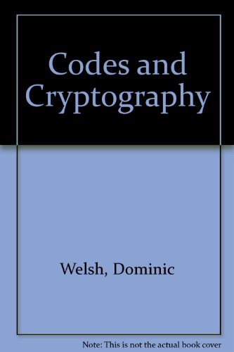 Book Codes and Cryptography free