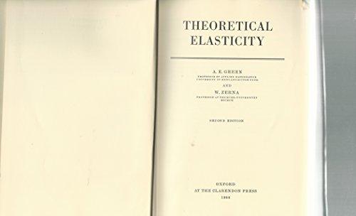 Book Theoretical Elasticity 2/E free