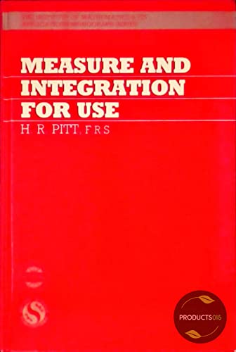 Book Measure and Integration for Use (The Institute of Mathematics and its Applications Monograph Series, 1) free
