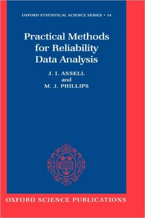 Book Practical Methods for Reliability Data Analysis free