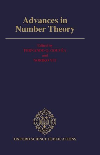Book Advances in Number Theory: The Proceedings of the Third Conference of the Canadian Number Theory Association, August 18-24, 1991, The Queen's University at Kingston (Oxford Science Publications) free