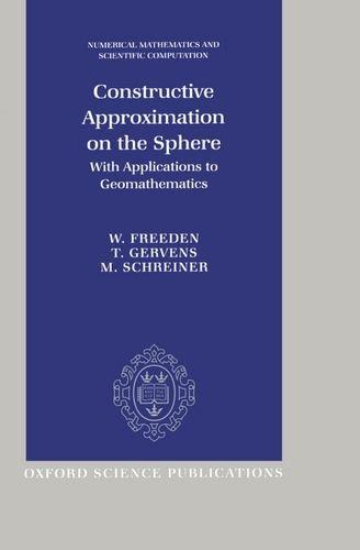 Book Constructive Approximation On The Sphere With Applications To Geomathematics free