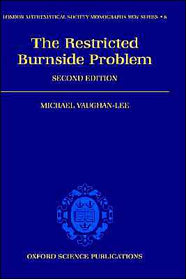 Book The Restricted Burnside Problem (London Mathematical Society Monographs) free Book The Restricted Burnside Problem (London Mathematical Society Monographs) free