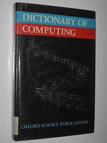 Book Dictionary of computing (Oxford science publications) free