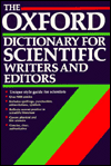 Book The Oxford Dictionary for Scientific Writers and Editors free