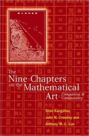 Book The Nine Chapters on the Mathematical Art: Companion and Commentary free