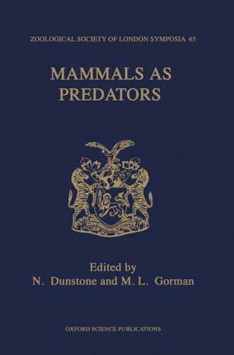 Book Mammals as Predators (Symposia of the Zoological Society of London) free