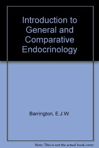 Book An introduction to general and comparative endocrinology free