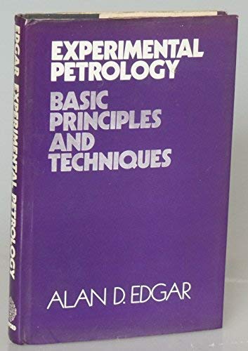Book Experimental Petrology: Basic Principles And Techniques free