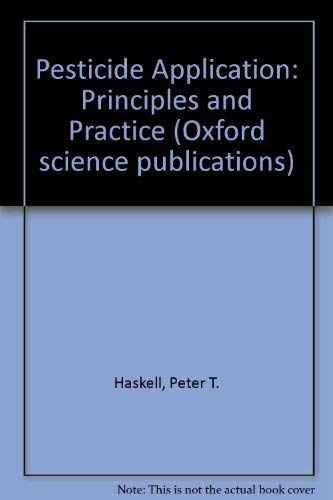 Book Pesticide Application: Principles and Practice free