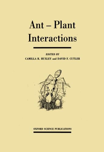 Book Ant-Plant Interactions free