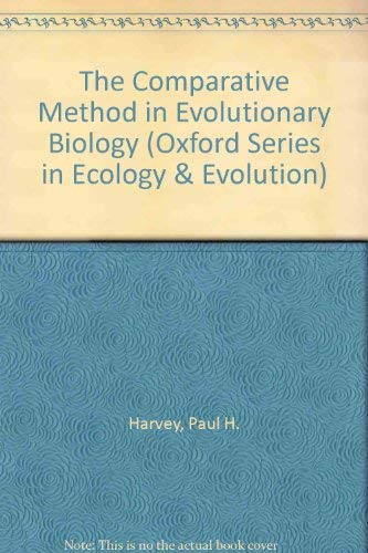 Book The Comparative Method in Evolutionary Biology (Oxford Series in Ecology and Evolution) free