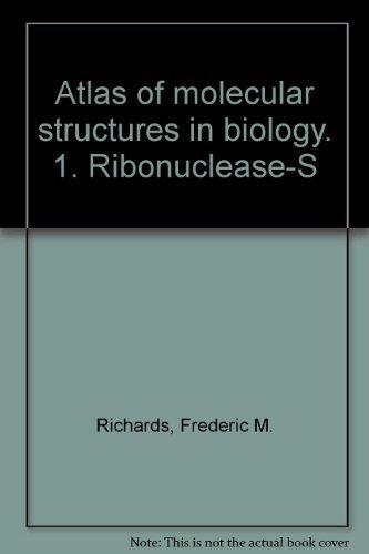 Book Atlas of molecular structures in biology. 1. Ribonuclease-S free
