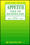 Book Appetite: Neural and Behavioural Bases (European Brain and Behaviour Society Publications Series, 1) free