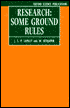 Book Research: Some Ground Rules (Oxford Science Publications) free