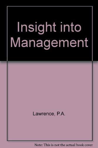 Book Insight Into Management free