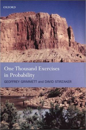 Book One Thousand Exercises in Probability free