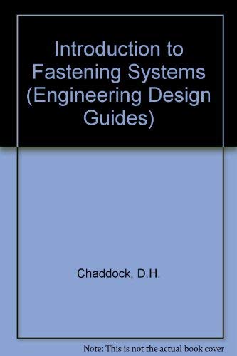 Book Introduction to fastening systems (Engineering design guides ; 01) free