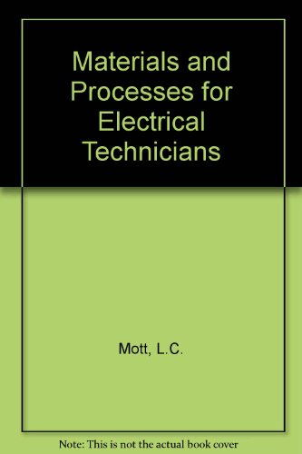 Book Materials and processes for electrical technicians free