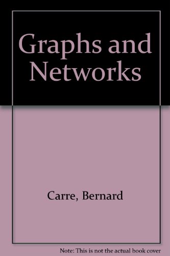 Book Graphs and networks (Oxford applied mathematics and computing science series) free