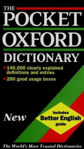 Book The Pocket Oxford Dictionary of Current English free