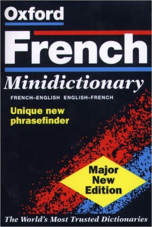 Book The Oxford French Minidictionary free