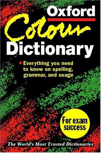 Book The Oxford Colour Dictionary free