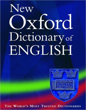 Book New Oxford Dictionary of English Reissue (Oxford Dictionary Of English Third Edition) (Spanish Edition) free