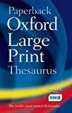 Book Oxford Large Print Thesaurus free