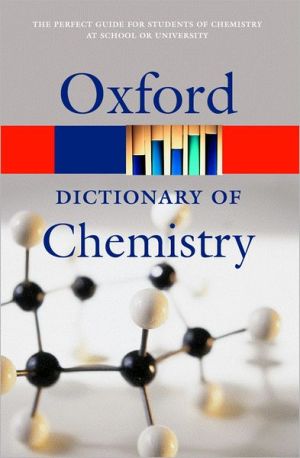 Book A Dictionary of Chemistry (Oxford Quick Reference) free