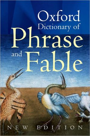 Book Oxford Dictionary of Phrase and Fable free