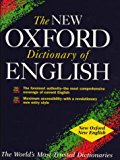 Book The New Oxford Dictionary of English free