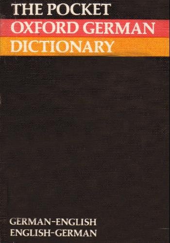 Book The Pocket Oxford German Dictionary free